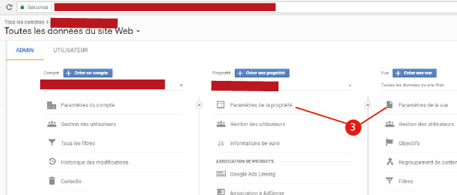 Il faut modifier Google Analytics, Search Console, le robots.txt et le fichier .htaccess