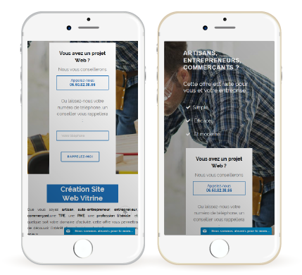Création Site Internet responsive et e-commerce pour l'entreprise iPerche