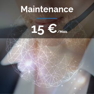 Pack Maintenance pour Site Internet Vitrines ou e-commerce : 15 euros / mois